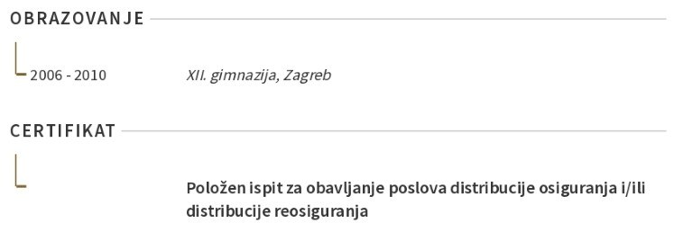obrazovanje u zivotopisu za službe za korisnike obrazovanje u zivotopisu za službe za korisnike